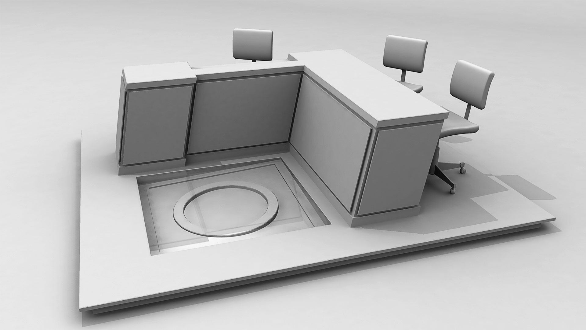 Geometric Desk 2