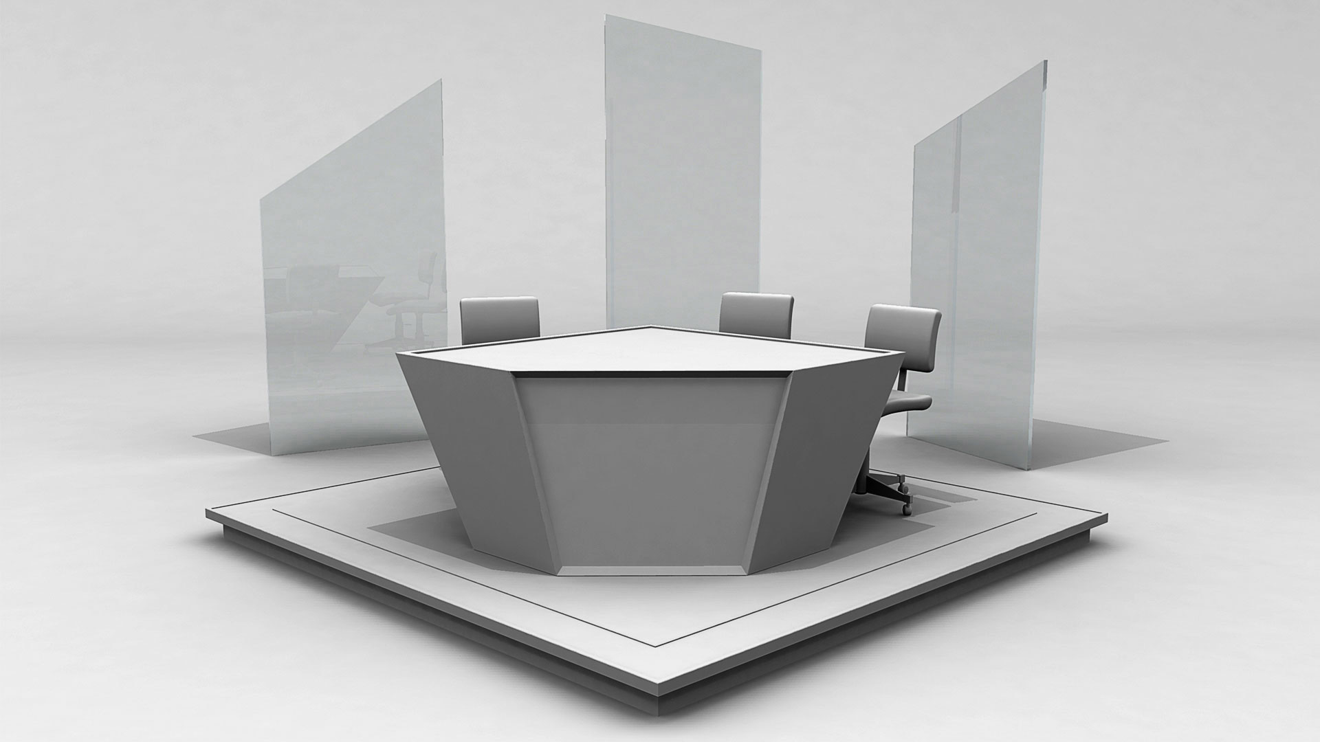 Geometric Desk 1